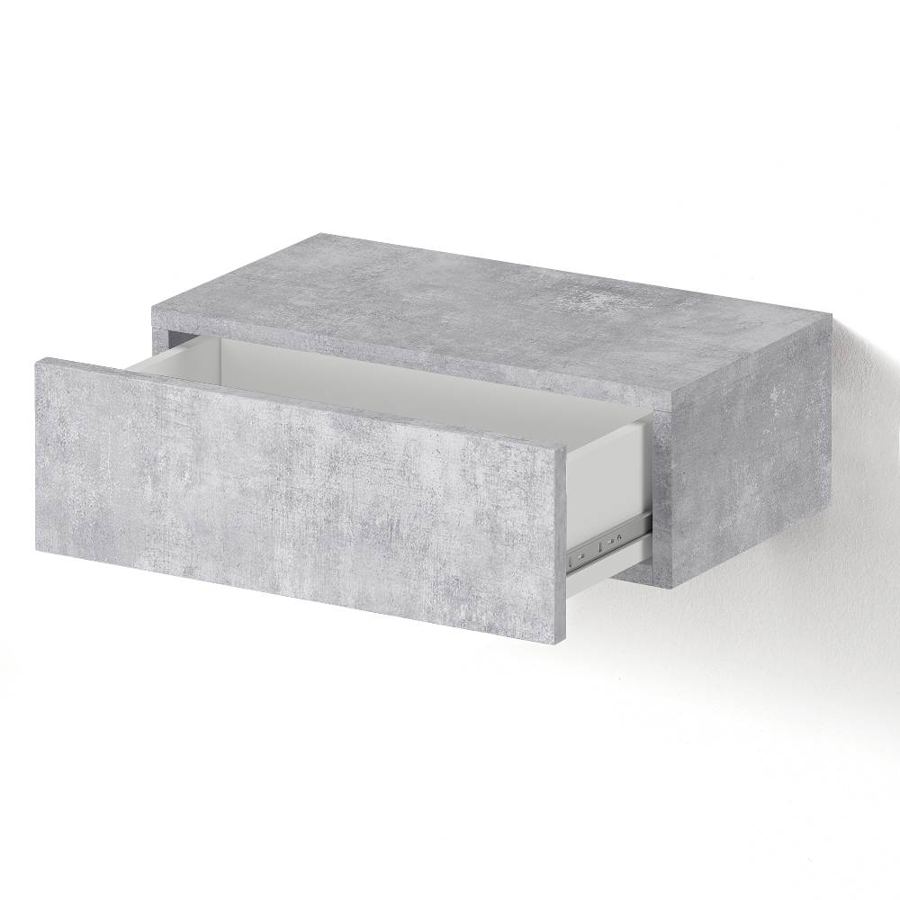 Oresteluchetta Comodino / Cassetto Sospeso AMIE CEMENT