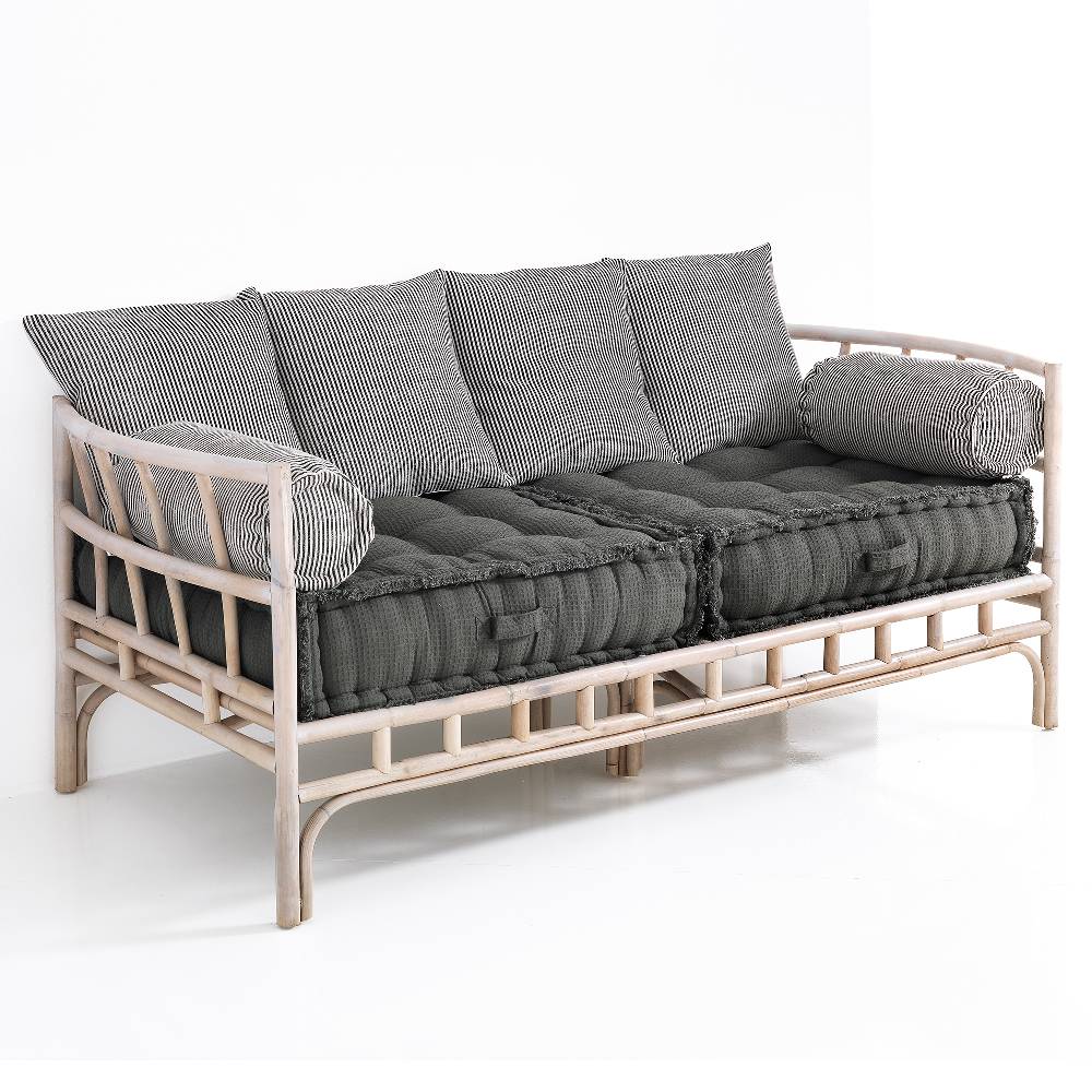 Oresteluchetta Divano 2 posti GREY/LINES ISY Composizione 80