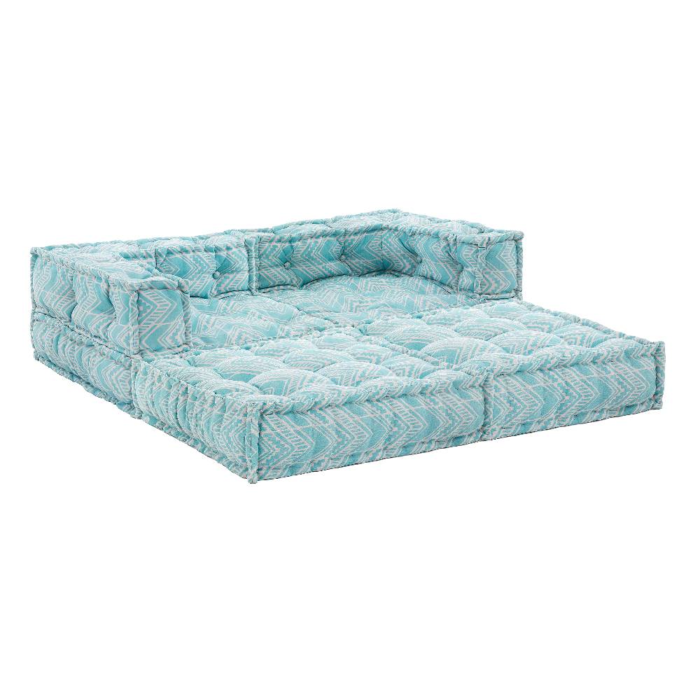 Oresteluchetta Divano 2 Posti OUTDOOR IKAT MINT Composizione 55