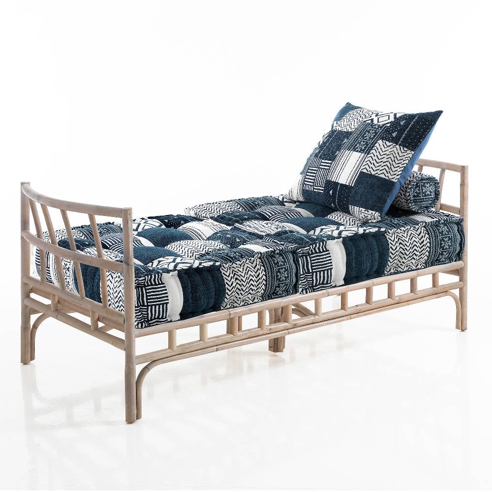 Oresteluchetta Divano 2 posti WHITE/BLUE ISY Composizione 79