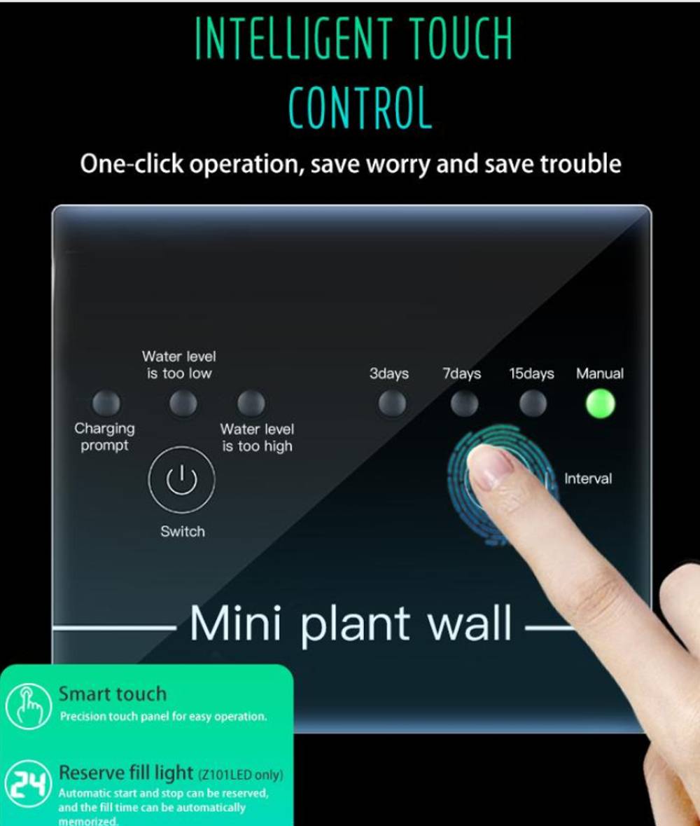 Oresteluchetta GIARDINO VERTICALE CON VASI AUTO INNAFFIANTI PER ESTERNO / INTERNO ALLOSH 20