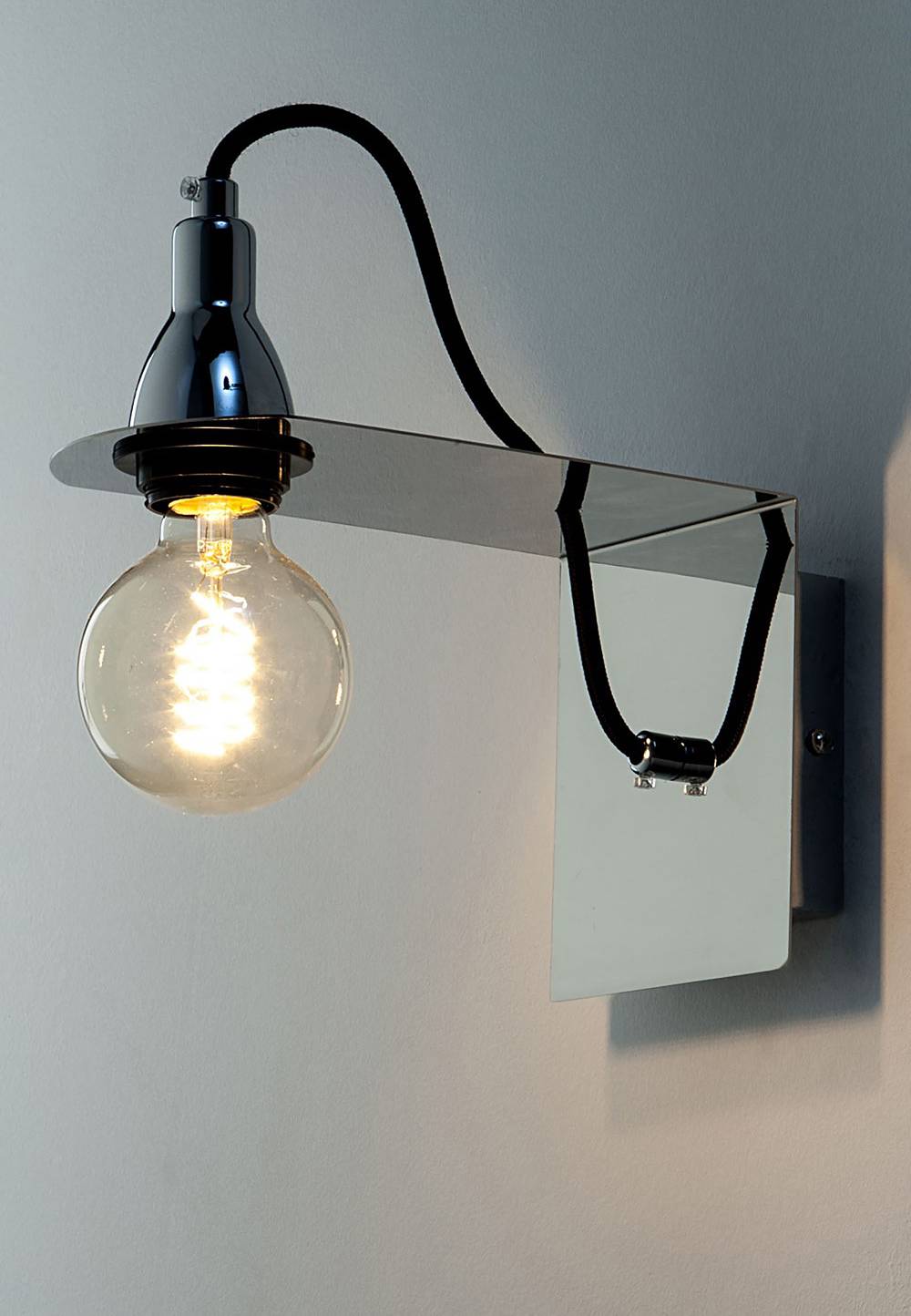 Oresteluchetta APPLIQUE HOOK CHROME