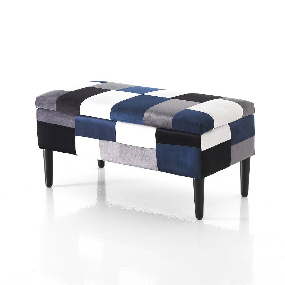 Oresteluchetta cassapanca contenitore LIAM BLUE