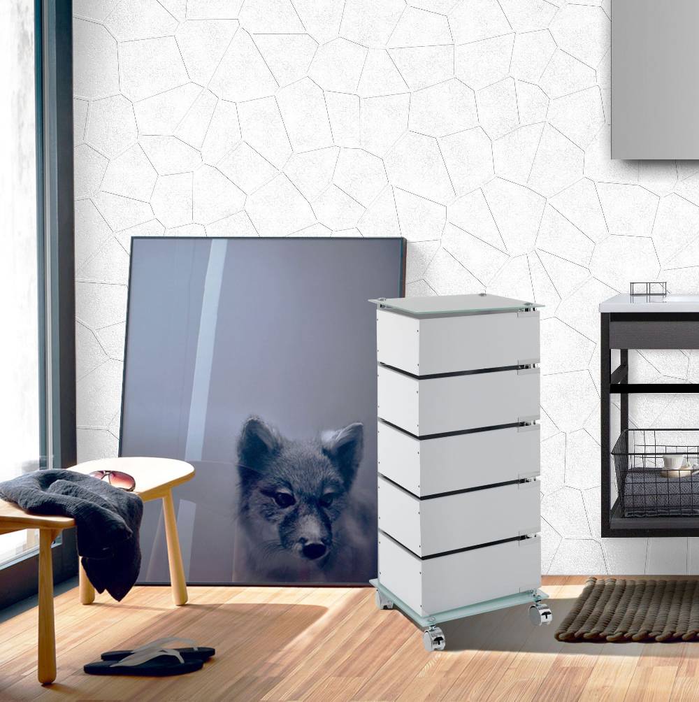 Oresteluchetta CASSETTIERA CON RUOTE EASY XL