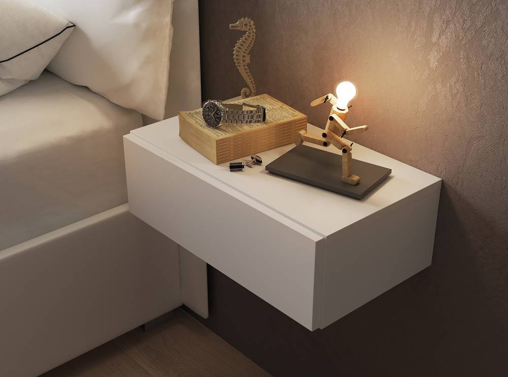 Oresteluchetta Comodino / Cassetto Sospeso MEDY