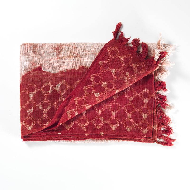 Oresteluchetta Coperta YANTRA RED/WHITE