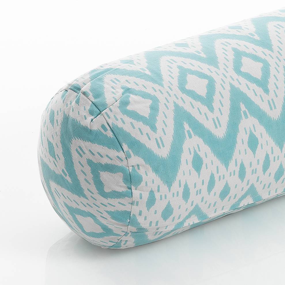 Oresteluchetta Cuscino A Rullo IKAT MINT