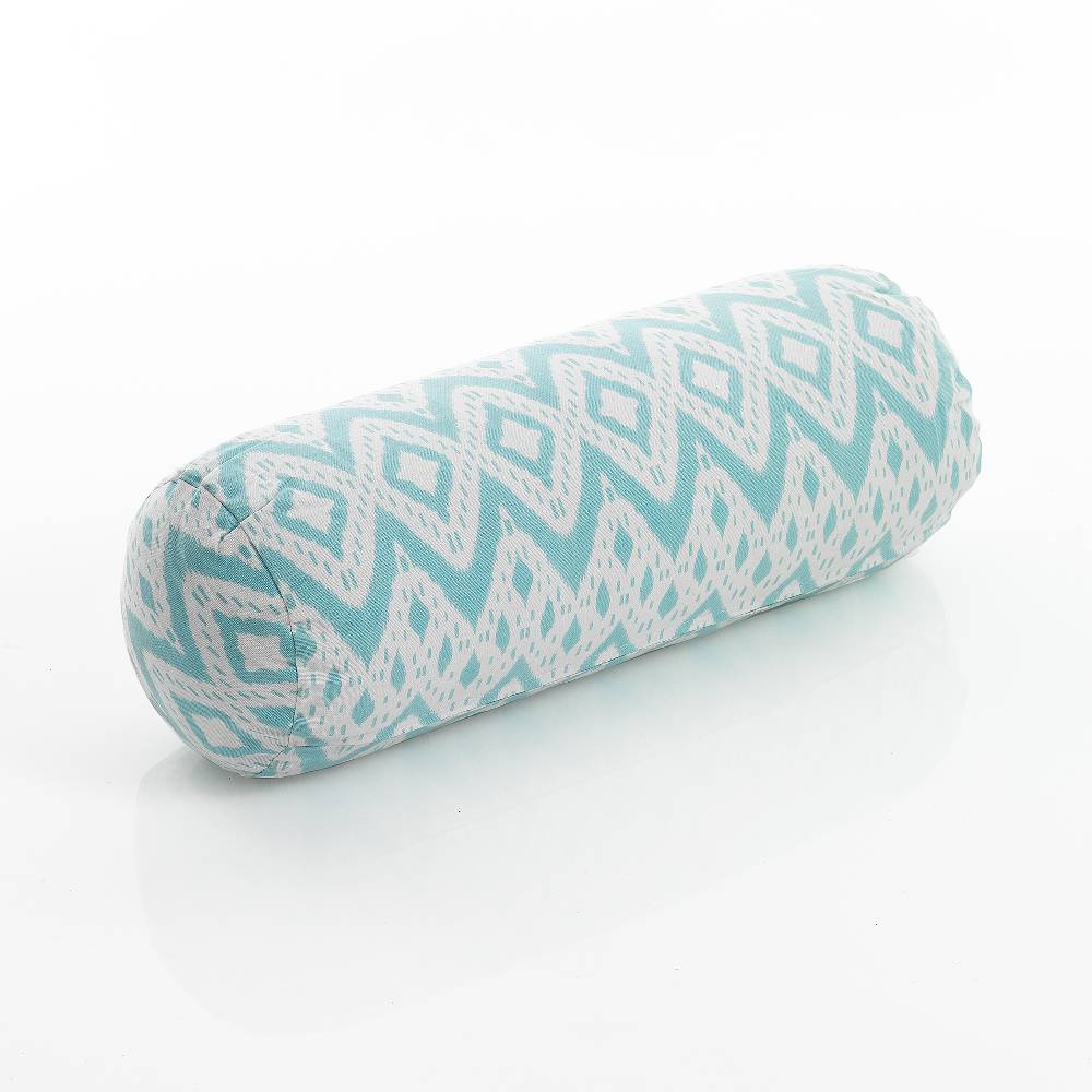 Oresteluchetta Cuscino a rullo IKAT MINT