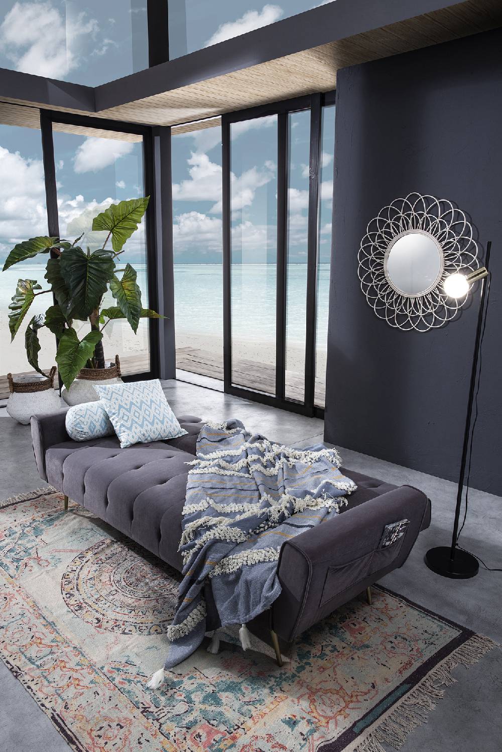 Oresteluchetta Cuscino IKAT MINT