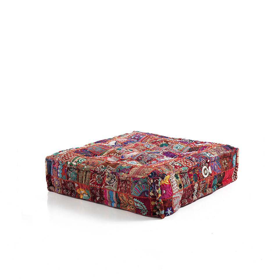 Oresteluchetta Cuscino small YANTRA RED PATCH