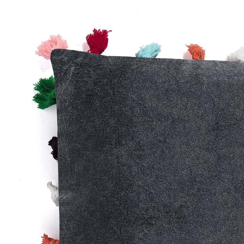 Oresteluchetta Cuscino VELVET DECOR GREY