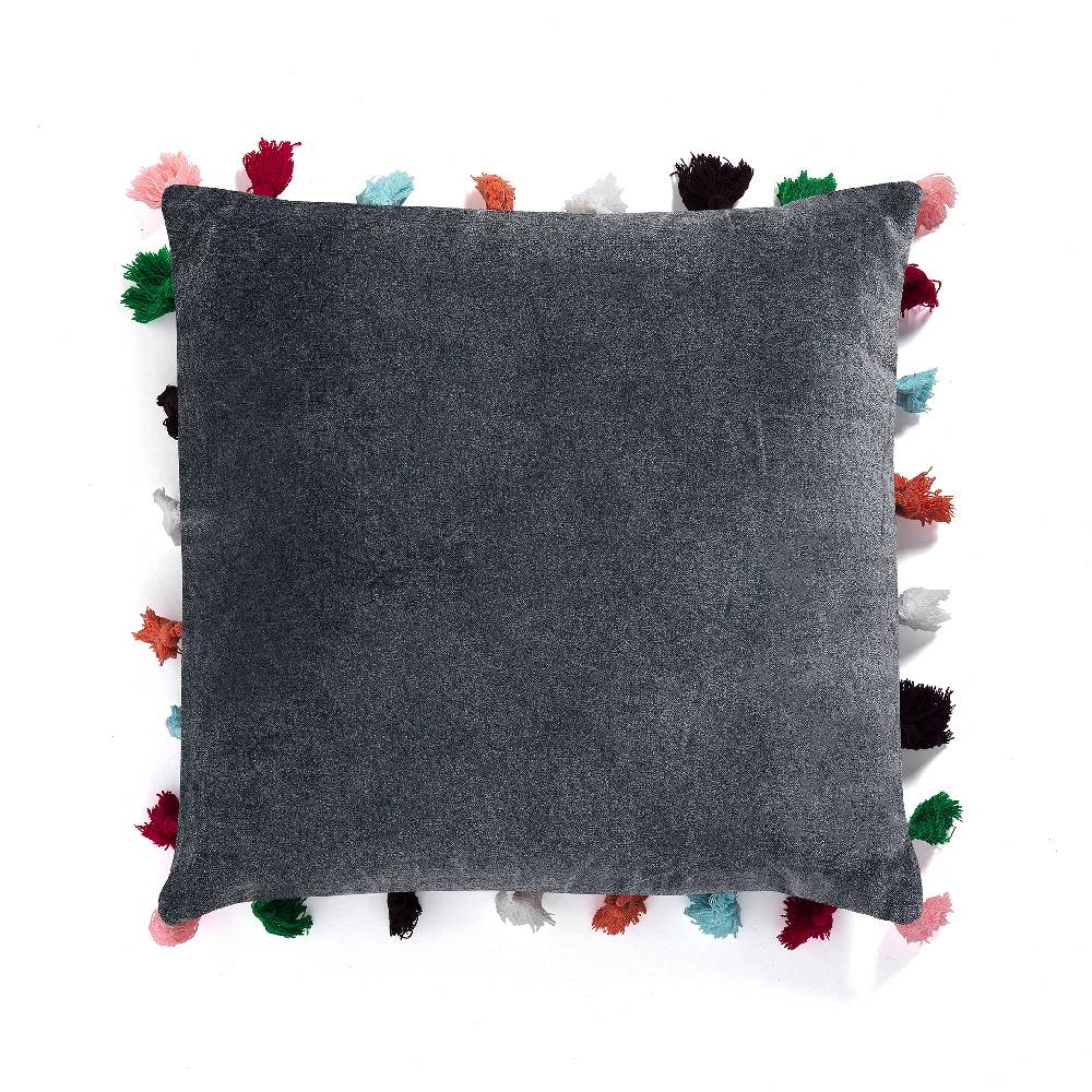 Oresteluchetta Cuscino VELVET DECOR GREY