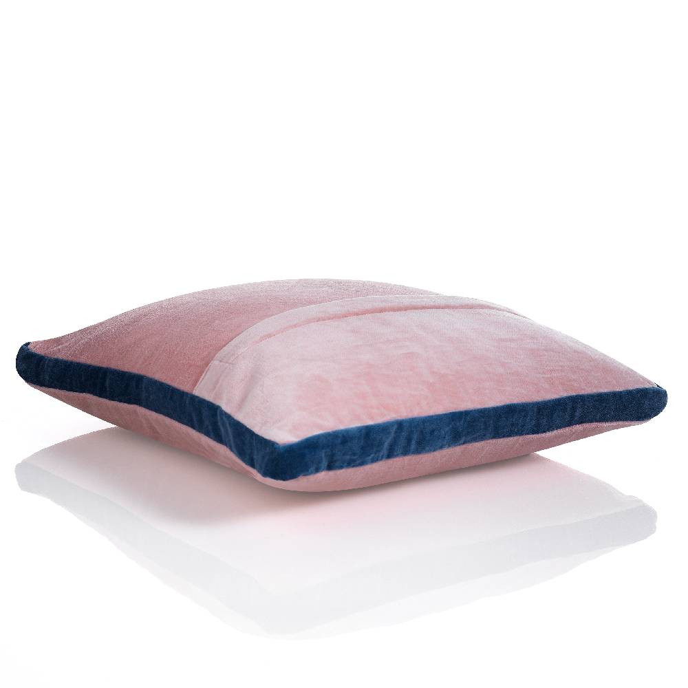 Oresteluchetta Cuscino VELVET PINK & BLUE