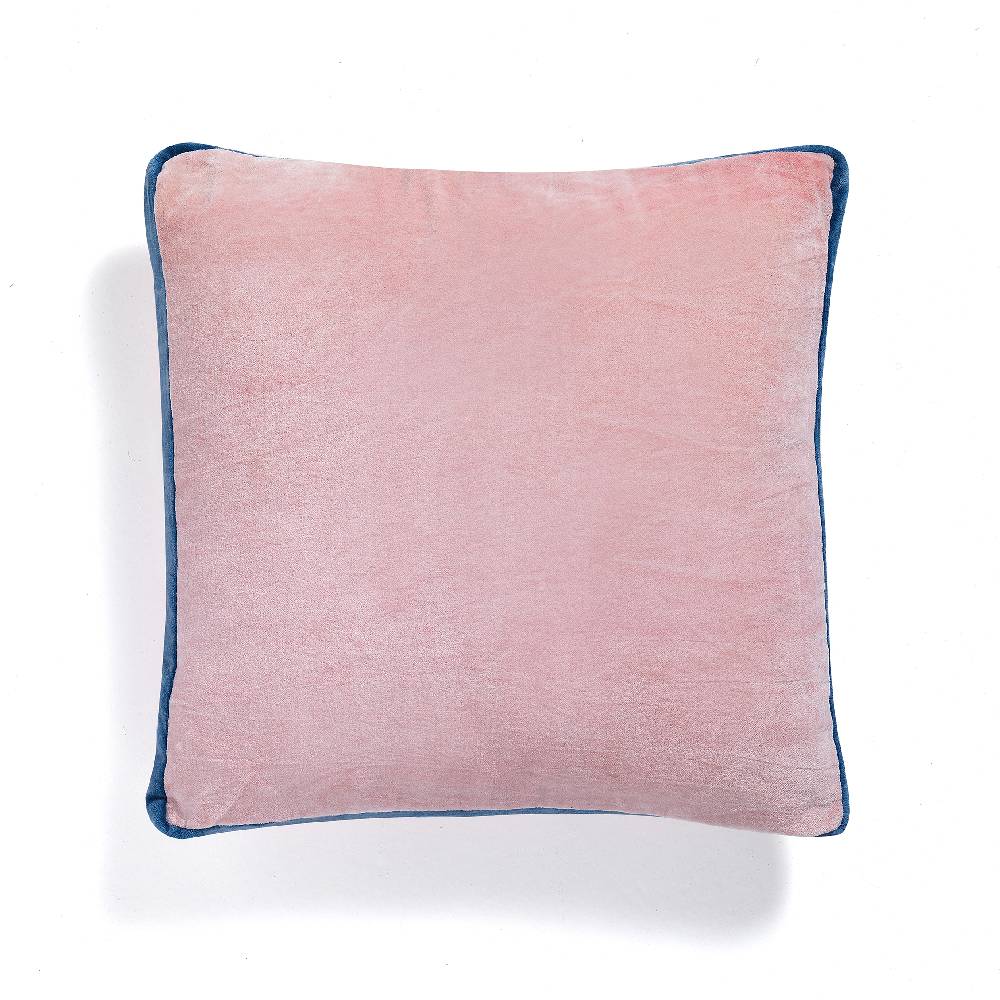 Oresteluchetta Cuscino VELVET PINK & BLUE