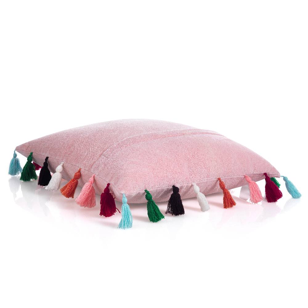 Oresteluchetta Cushion VELVET DECOR PINK