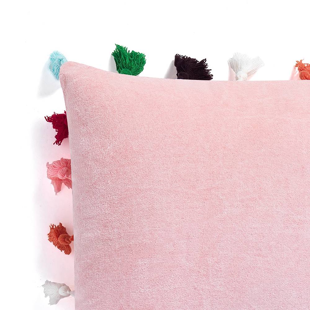 Oresteluchetta Cushion VELVET DECOR PINK