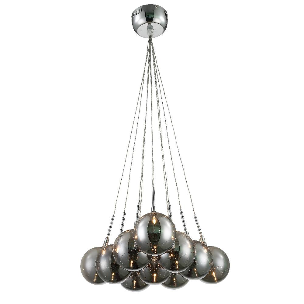 Oresteluchetta LAMPADARIO BUBBLES SMOKED MIRROR