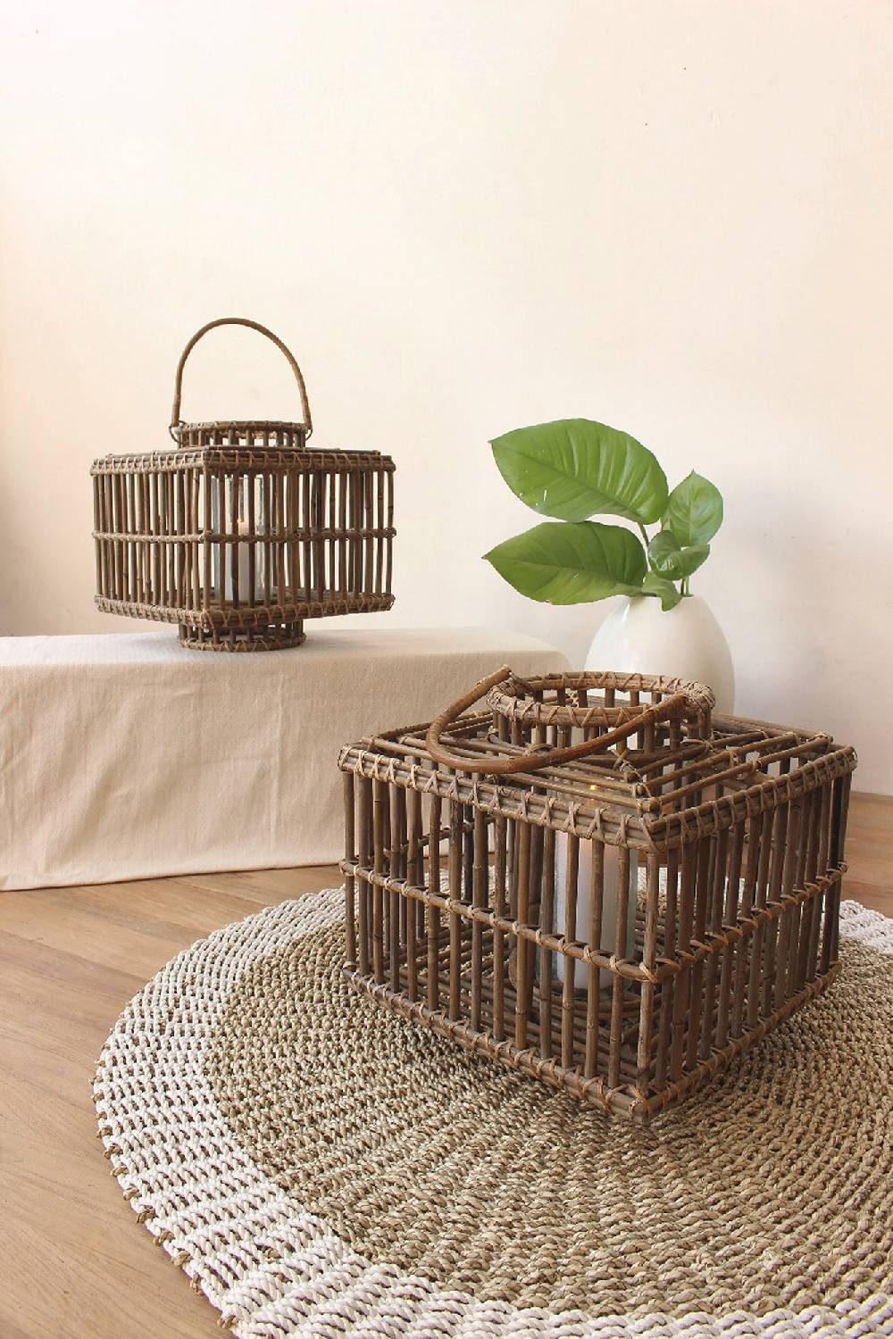 Oresteluchetta Lanterna JAVA RATTAN