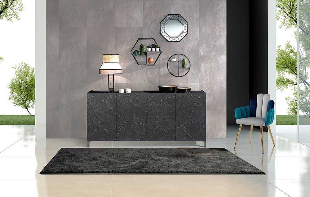 Oresteluchetta MADIA RGANDE DURHAM BLACK MARBLE