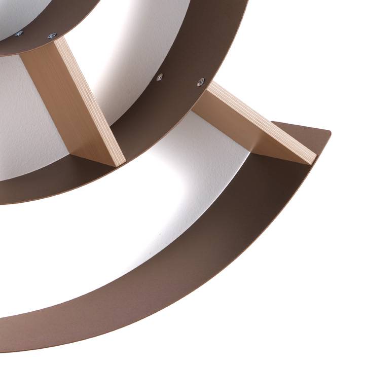 Oresteluchetta Mensola Da Parete TWIST CORTEN