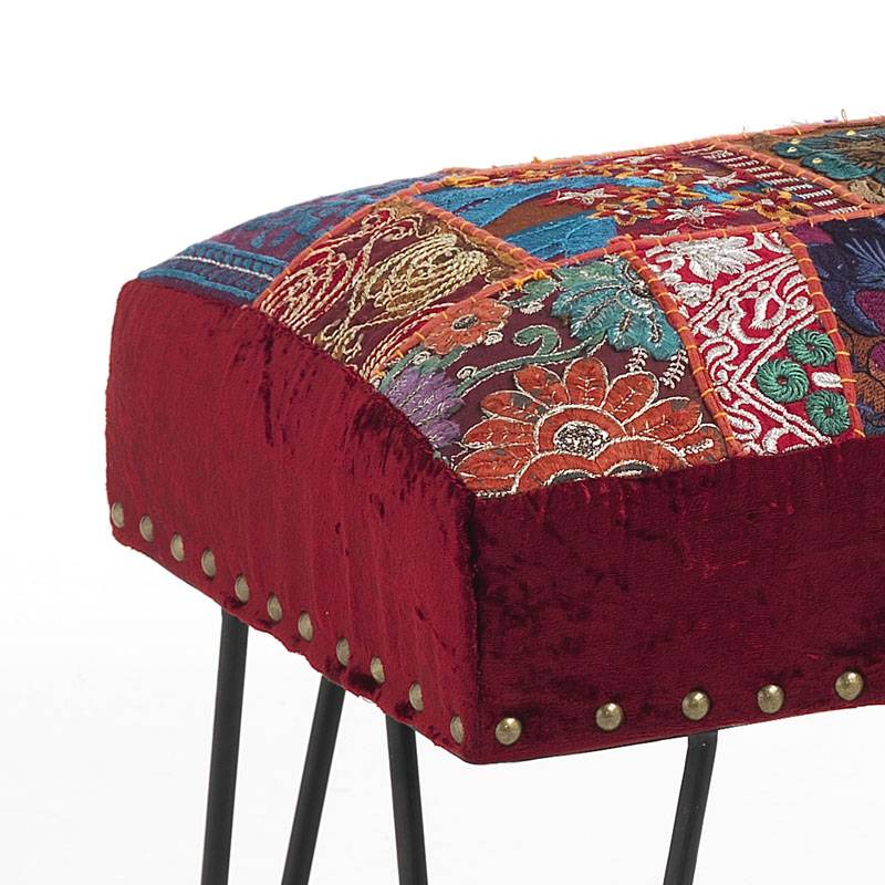 Oresteluchetta Panca YANTRA RED PATCHWORK