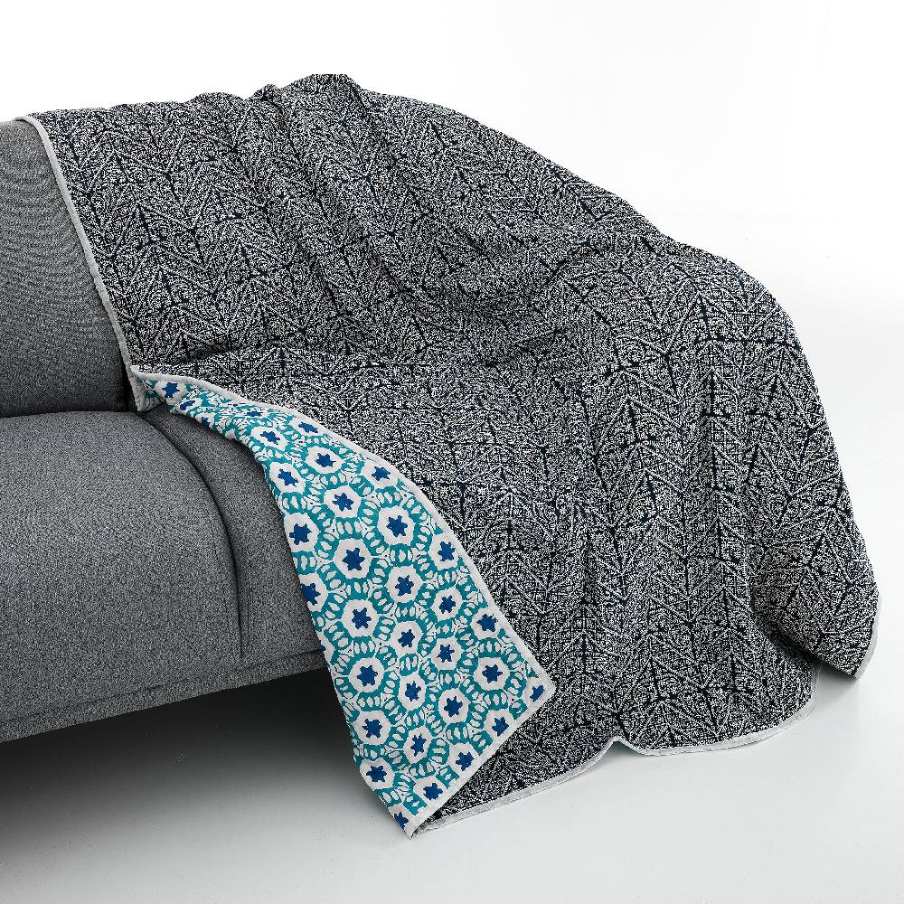 Oresteluchetta Plaid Cotone DOUBLE SEA