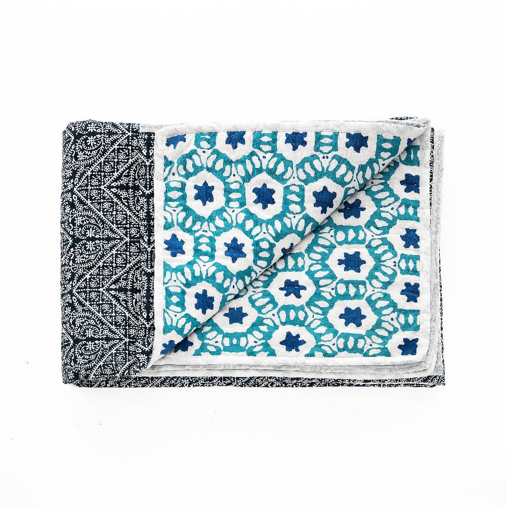 Oresteluchetta Plaid Cotone DOUBLE SEA