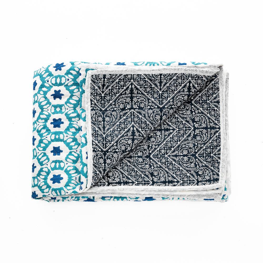 Oresteluchetta Plaid Cotone DOUBLE SEA