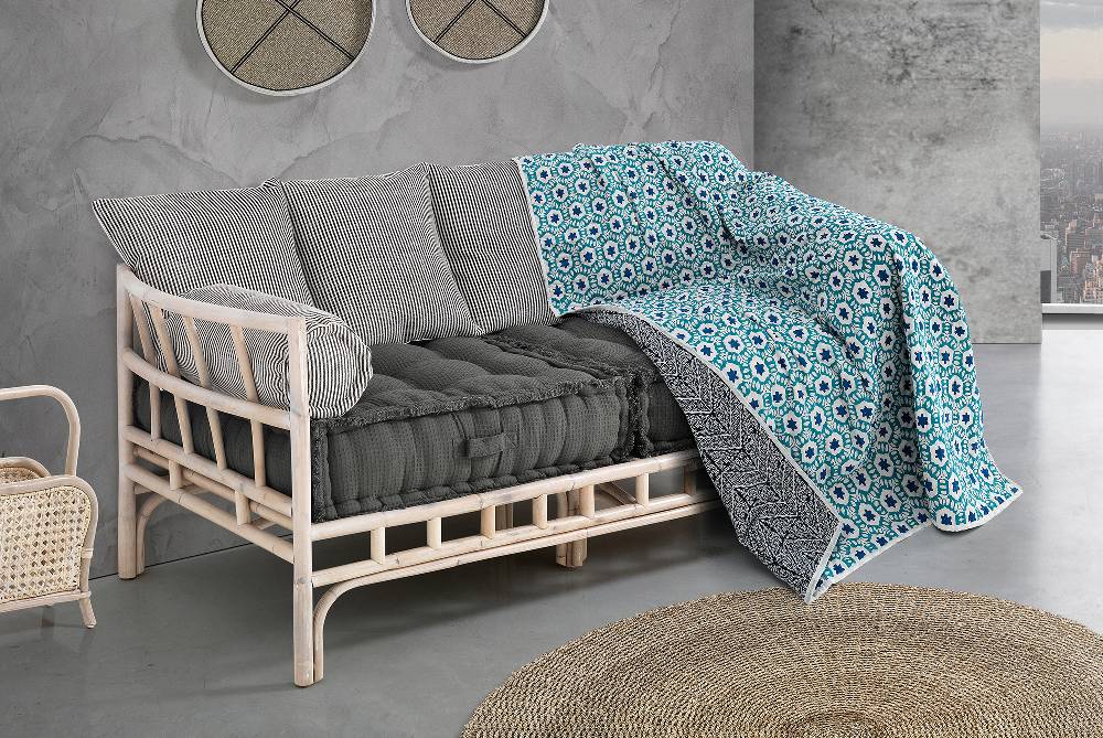 Oresteluchetta Plaid Cotone DOUBLE SEA