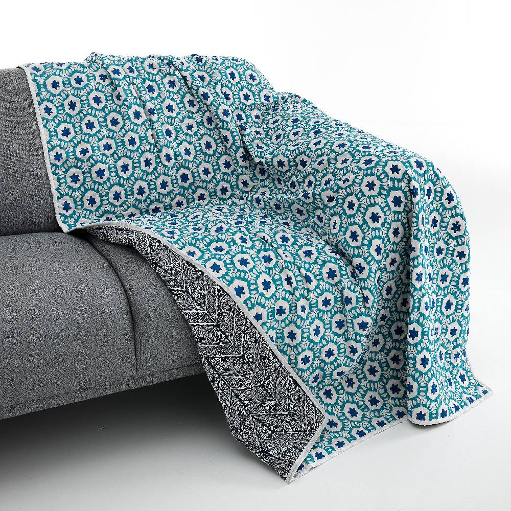 Oresteluchetta Plaid cotone DOUBLE SEA