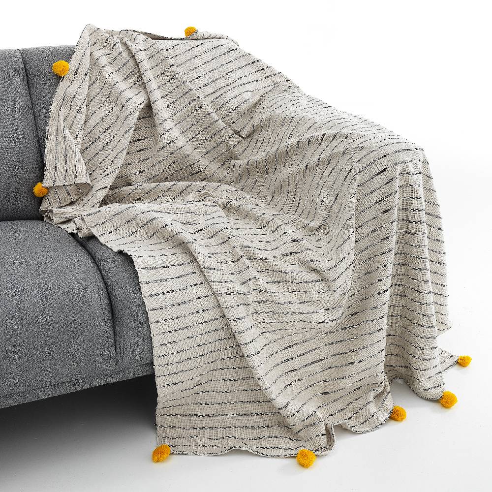 Oresteluchetta Plaid cotone STRIPE-A YELLOW