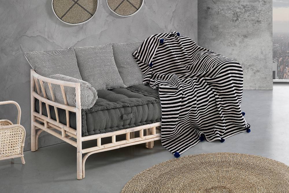 Oresteluchetta Plaid Cotone STRIPE-B NAVY BLUE