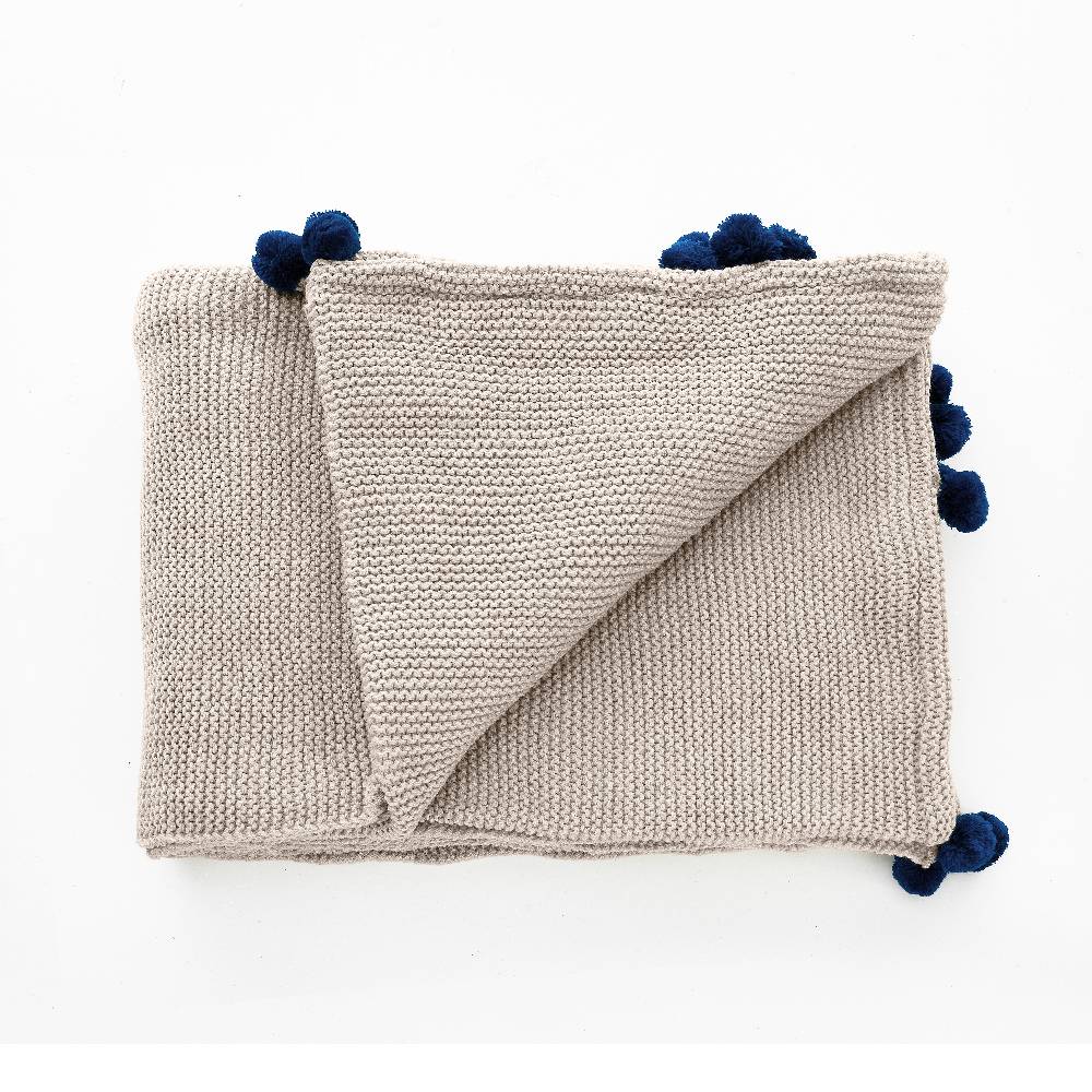 Oresteluchetta Plaid COZY-A NAVY BLUE