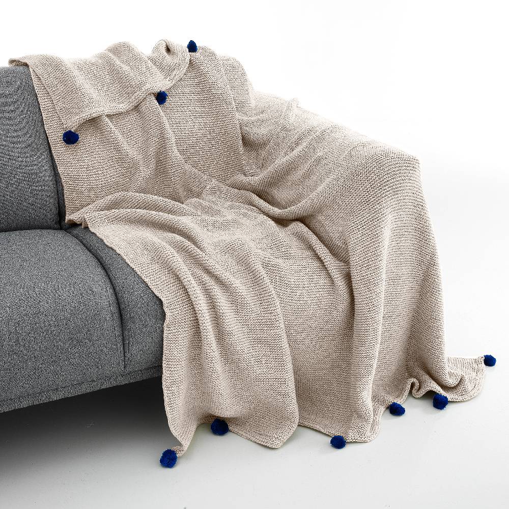 Oresteluchetta Plaid COZY-A NAVY BLUE