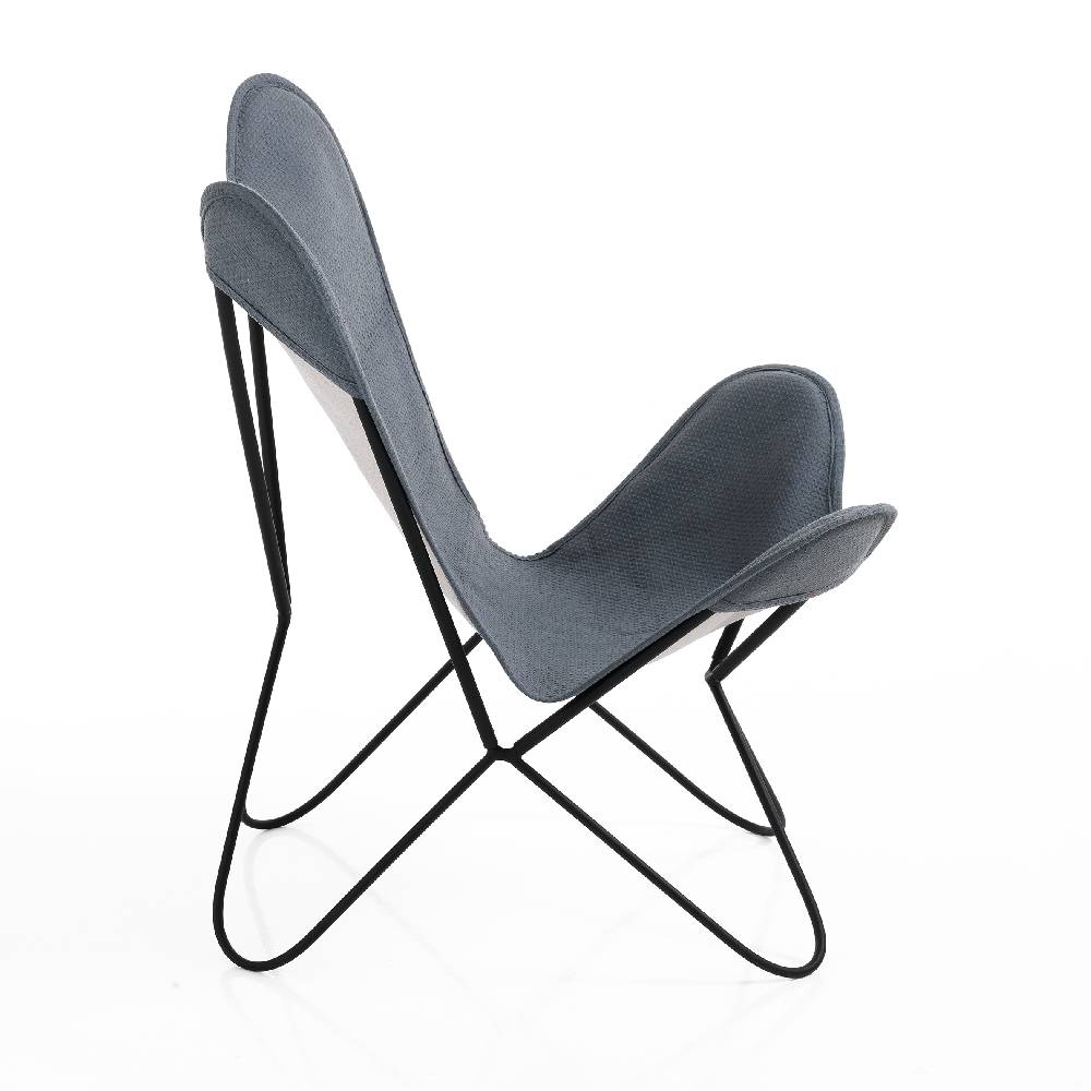 Oresteluchetta Poltrona Butterfly YANTRA GREY