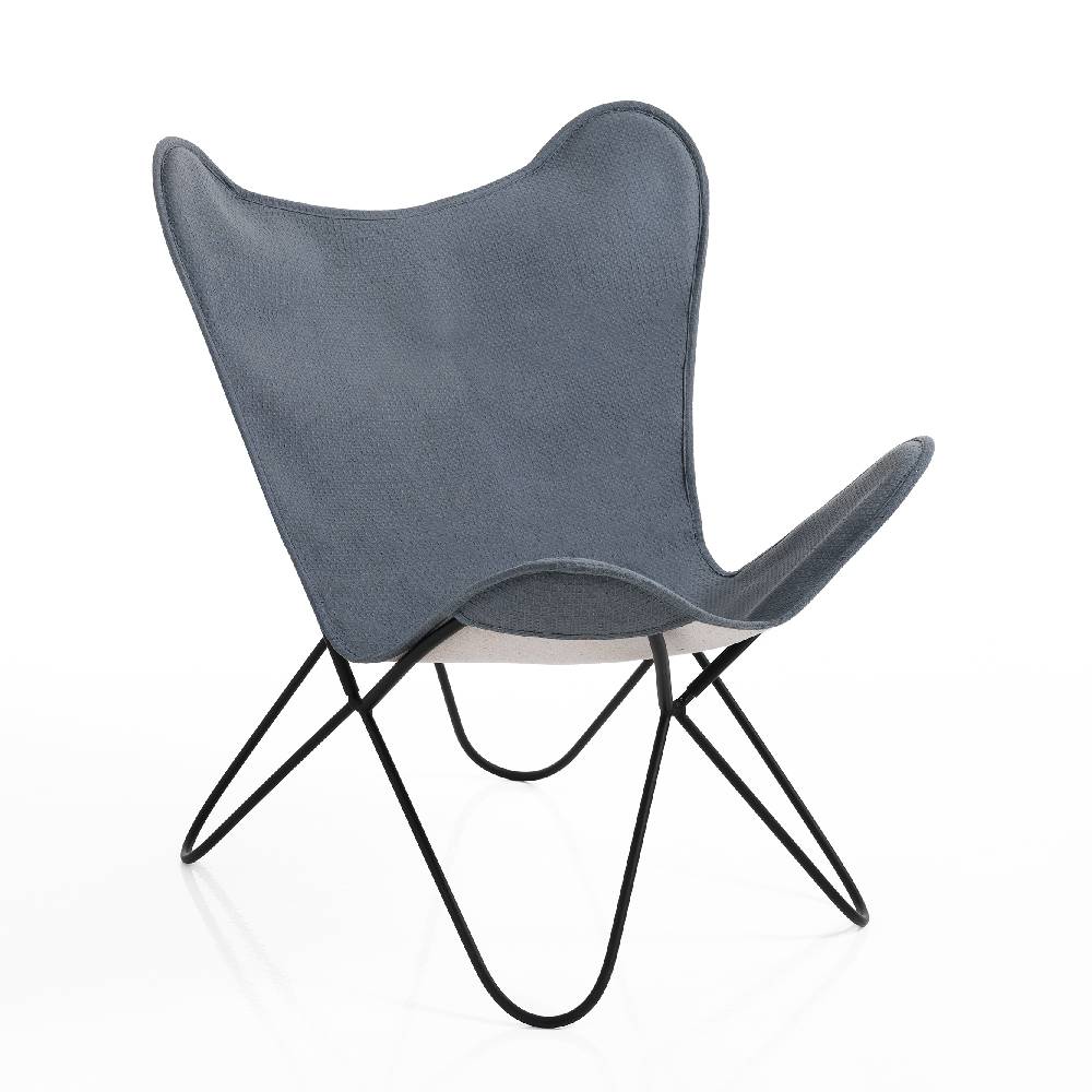 Oresteluchetta Poltrona Butterfly YANTRA GREY