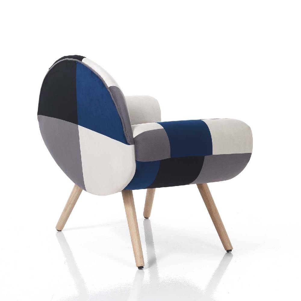 Oresteluchetta Poltrona LIAM BLUE