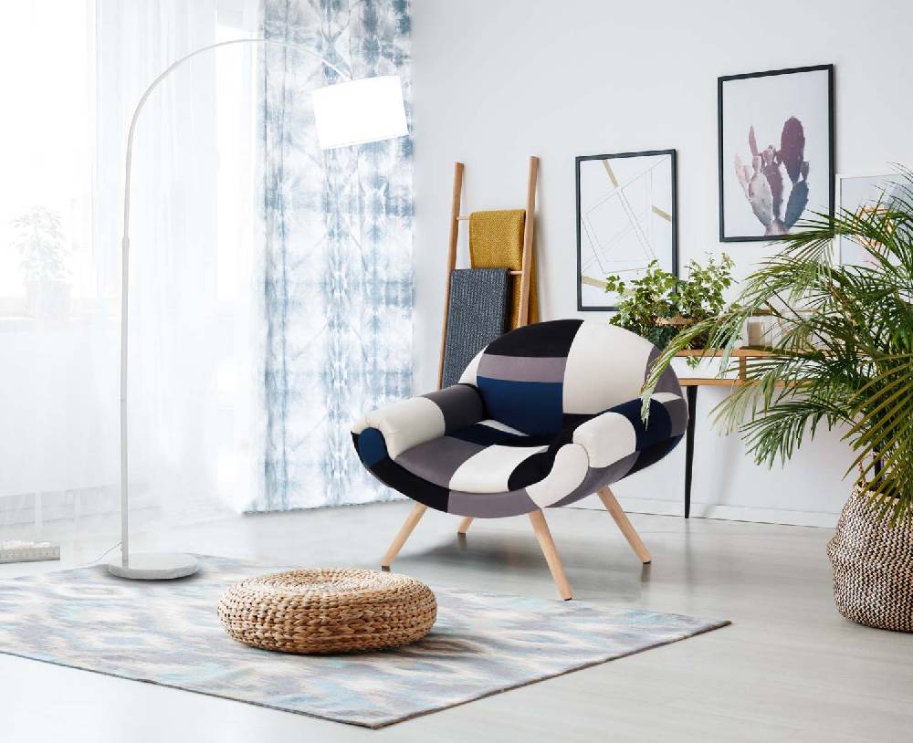 Oresteluchetta Poltrona LIAM BLUE