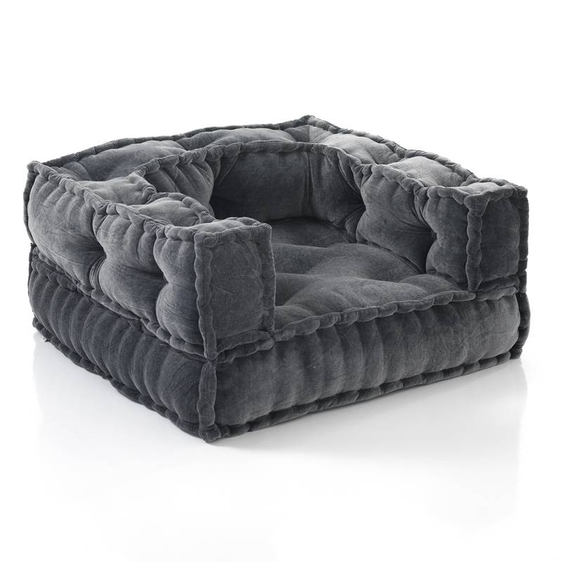 Oresteluchetta Poltrona VELLUTO YANTRA GREY