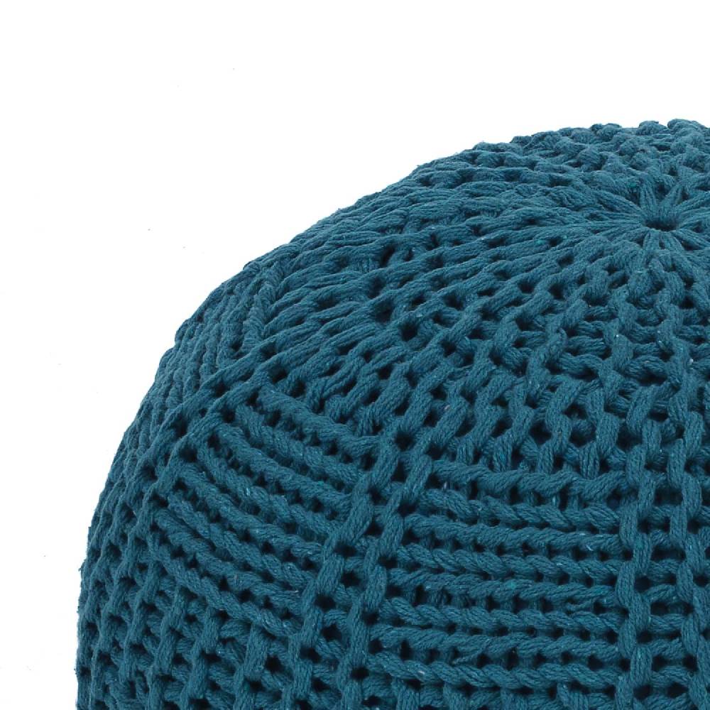 Oresteluchetta Pouf BETH LIGHT BLUE