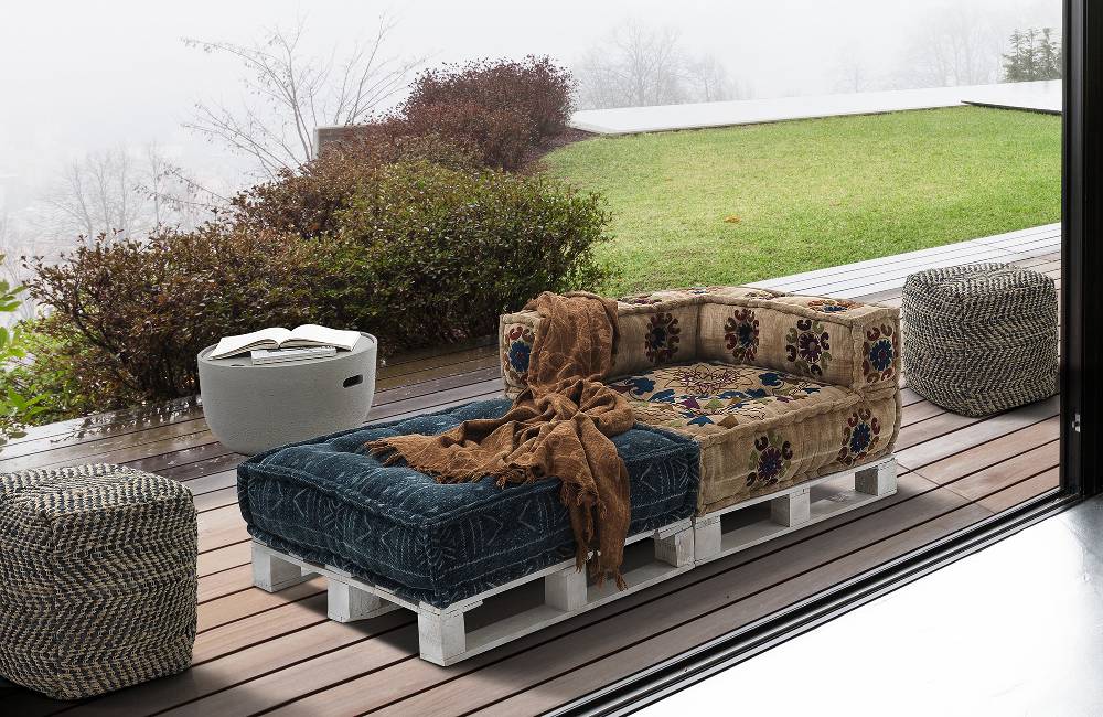 Oresteluchetta Pouf Juta WEAVE