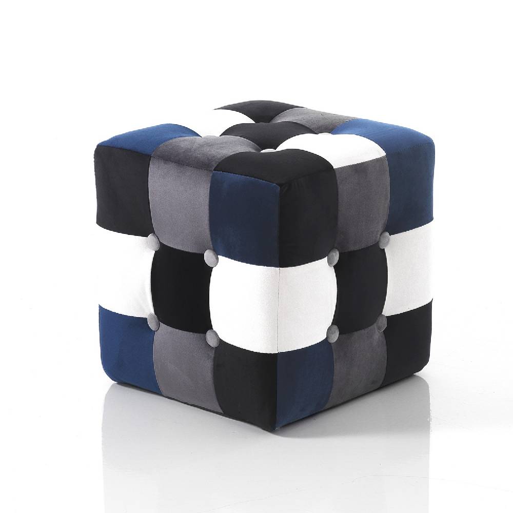 Oresteluchetta pouf LIAM BLUE