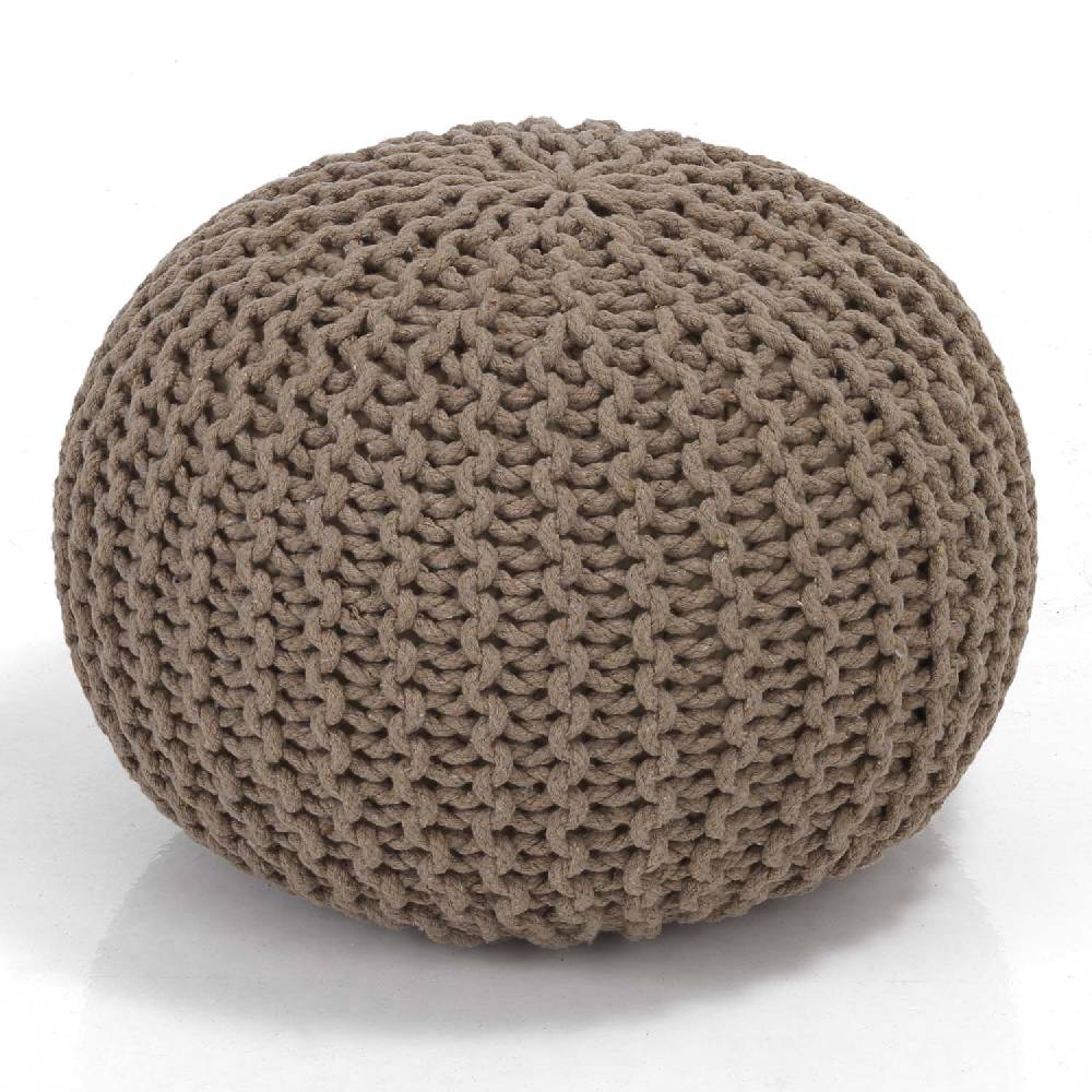 Oresteluchetta pouf LINS BEIGE