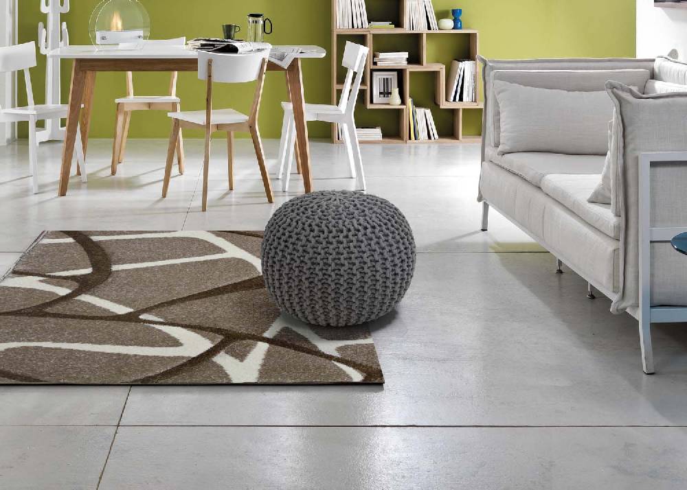 Oresteluchetta Pouf LINS LIGHT GREY