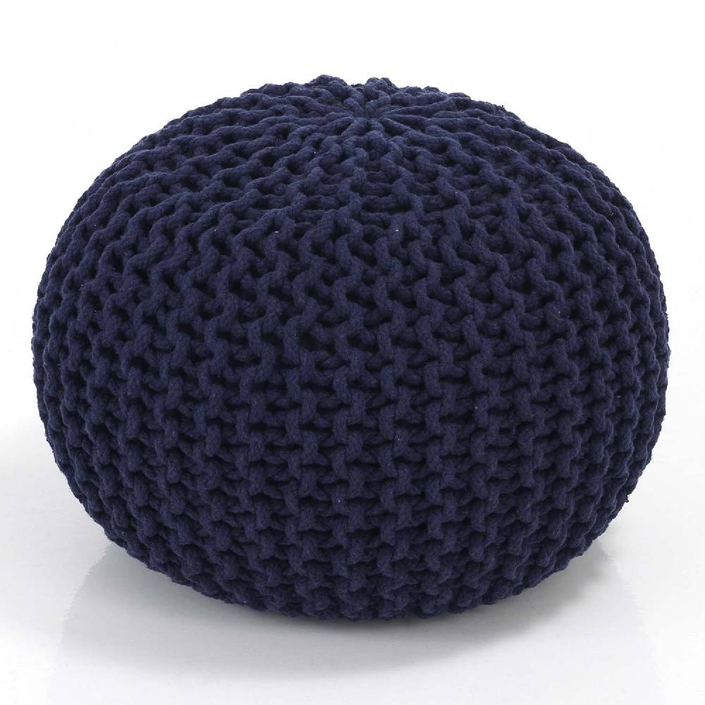 Oresteluchetta pouf LINS NAVY