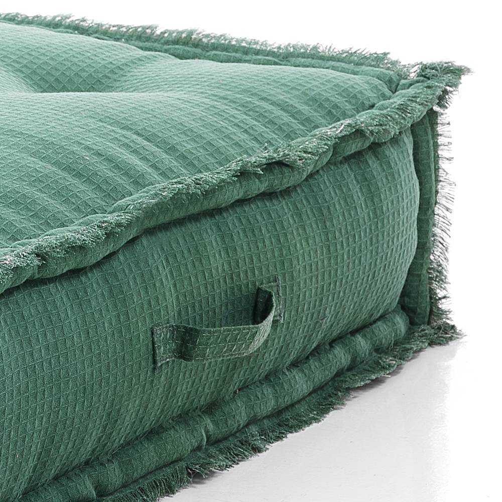 Oresteluchetta Pouf Quadrato GREEN