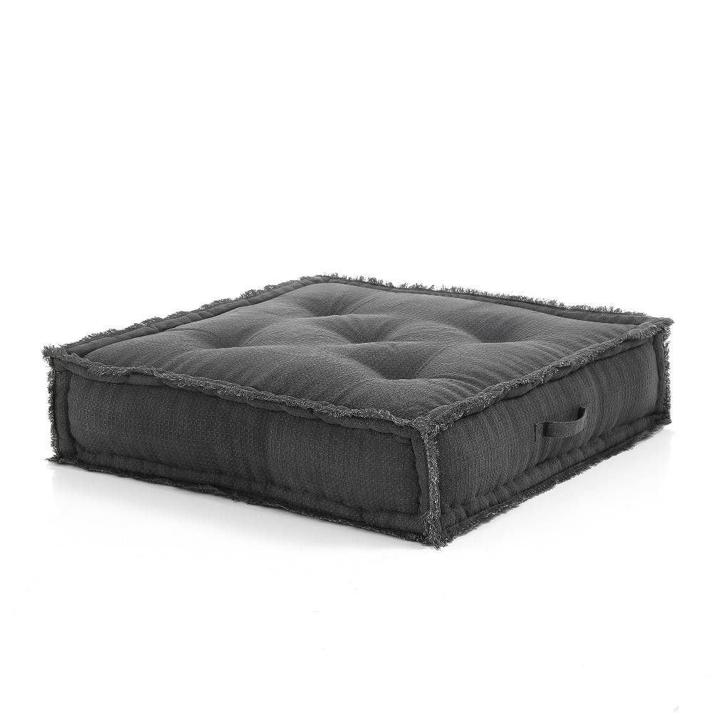 Oresteluchetta Pouf quadrato GREY