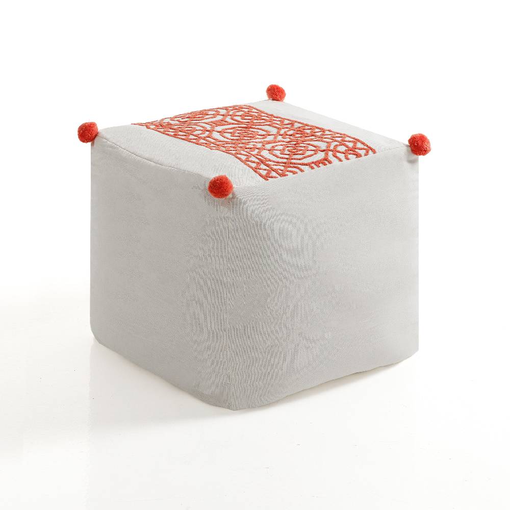 Oresteluchetta Pouf quadrato SARASI