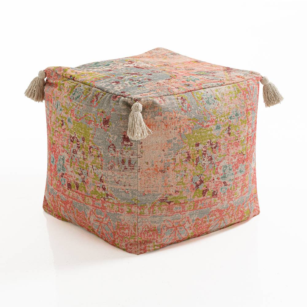 Oresteluchetta Pouf quadrato YANA