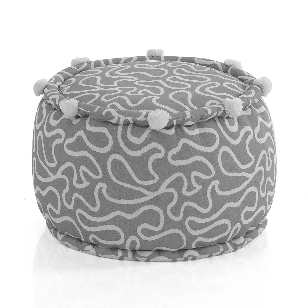 Oresteluchetta Pouf rotondo NEIGE